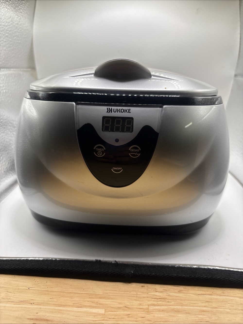 Ukoke 3800S Ultrasonic Cleaner, Professional Jewelry Cleaner Tested